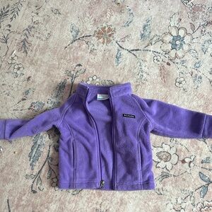 Columbia Vibrant Purple Fleece Jacket